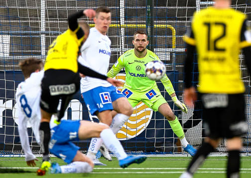 IFK Norrköpings målvakt Oscar Jansson