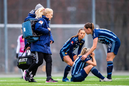Djurgårdens Louise Hvarfner får vård