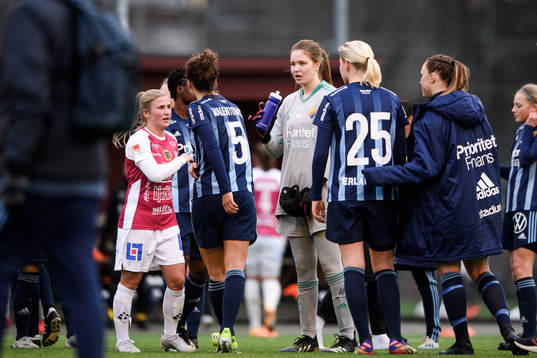 Djurgårdens målvakt Elvira Björklund
