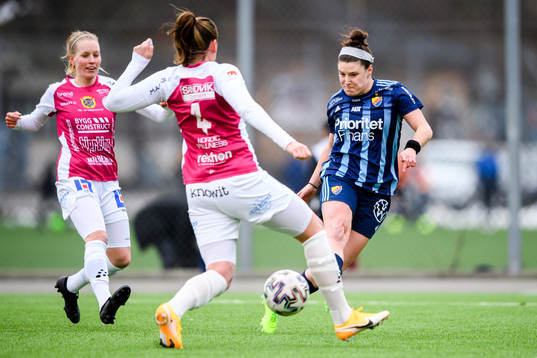 Djurgårdens Hayley Dowd gör 1-0