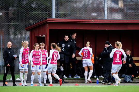 Uppsalas Hanna Persson, Jennifer Askebrand och Moa Öhman