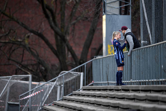 Djurgårdens Nellie Lilja jublar