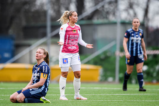 Uppsalas Moa Öhman reagerar