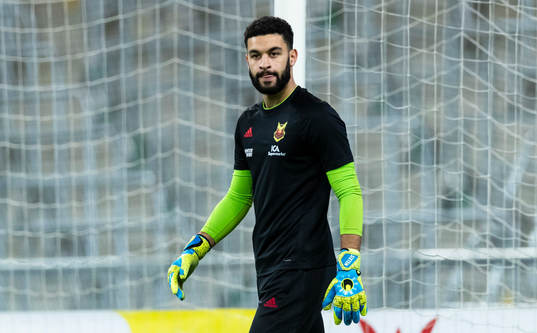 Östersunds målvakt Sixten Mohlin