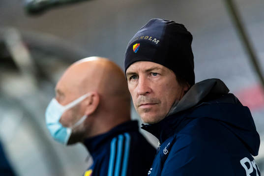 Djurgårdens tränare Thomas Lagerlöf