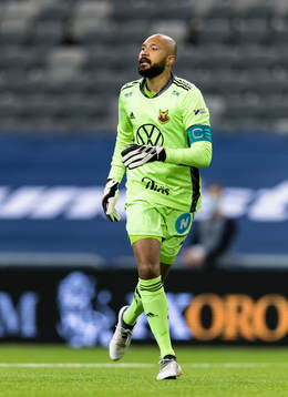 Östersunds målvakt Aly Keita