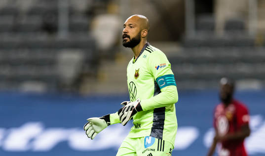 Östersunds målvakt Aly Keita