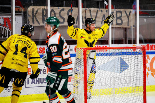 Västerås Fredrik Johansson jublar