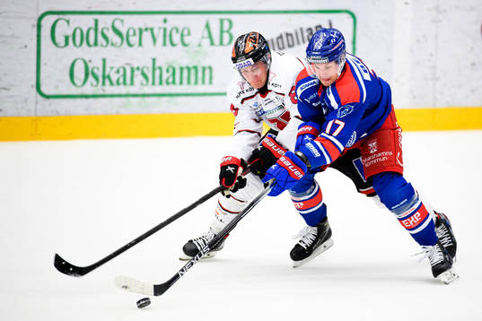 Oskarshamns Jonas Engström och Örebros Joonas Rask