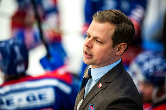 Oskarshamns tränare Martin Filander