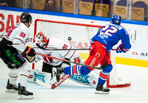 Oskarshamns John Dahlström gör här 3-0