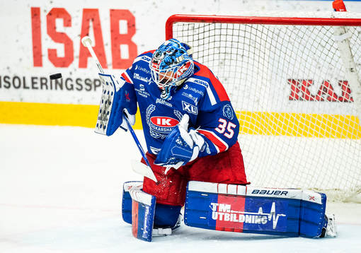 Oskarshamns målvakt Joe Cannata