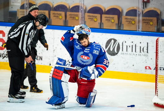 Oskarshamns målvakt Joe Cannata