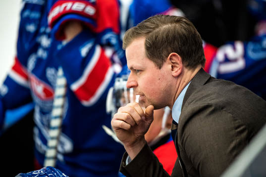 Oskarshamns tränare Martin Filander