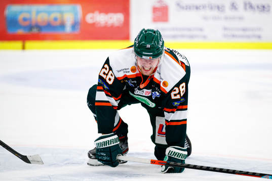 Kristianstads Max Wahlgren har ont