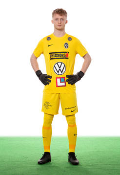 Landskronas målvakt Hampus Pauli
