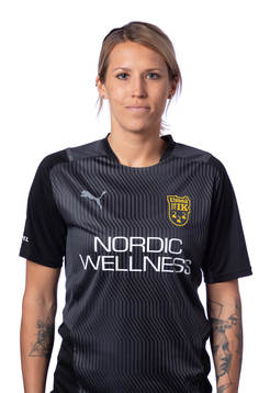 Umeås målvaktstränare Mikaela Jacobson