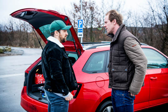 Hockeyspelarn Mattias Persson, Marcus Olsson, Christopher