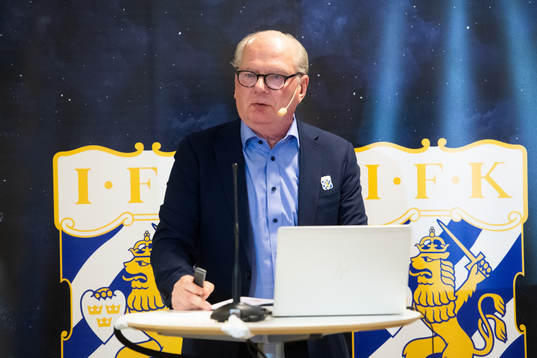Avgående styrelseordförande Mats Engström