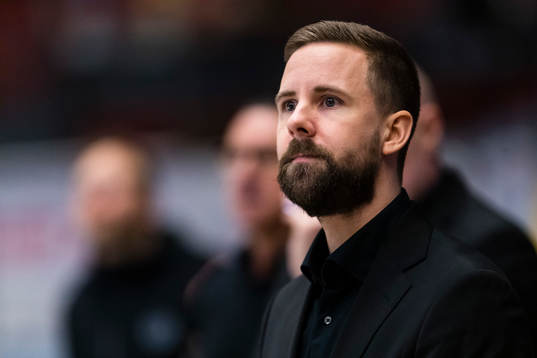 Brynäs assisterande tränare Mikael Holmqvist