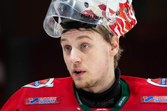 Frölundas målvakt Johan Mattsson
