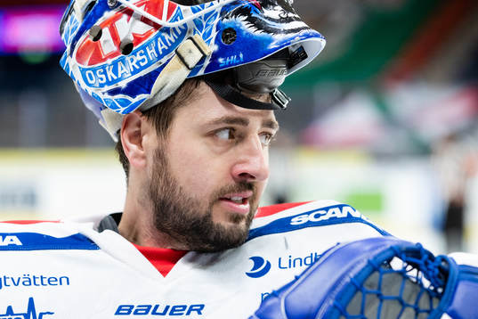 Oskarshamns målvakt Joe Cannata
