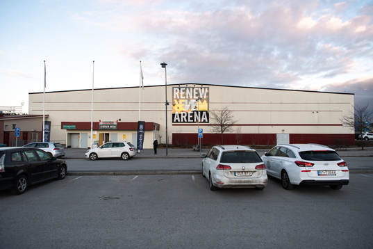 Exteriör av Renew Arena
