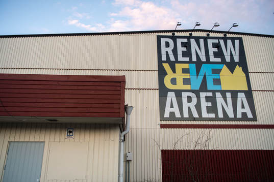 Exteriör av Renew Arena