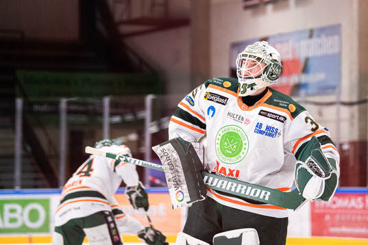 Kristianstads målvakt Calle Clang