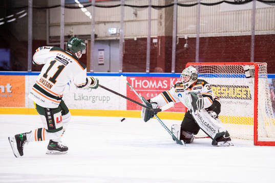 Kristianstads målvakt Calle Clang