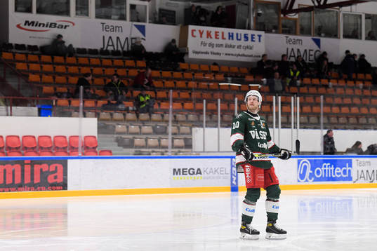 Väsbys Jacob Spångberg deppar