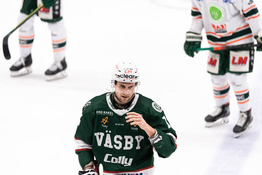 Väsbys Tobias Lindberg deppar