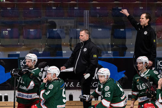 Väsbys tränare Mats Lusth