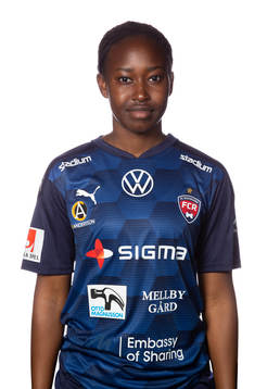 Rosegårds målvakt Angel Mukasa