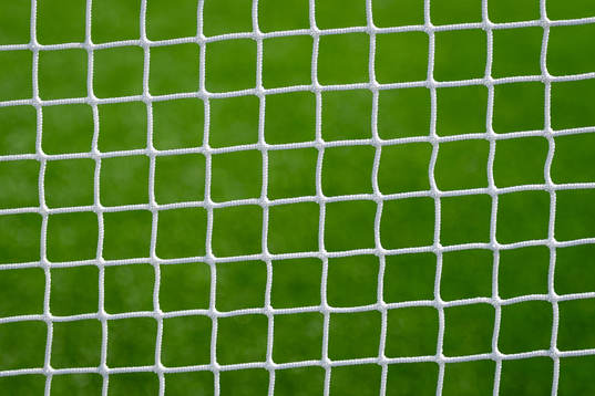Nät i ett fotbollsmål