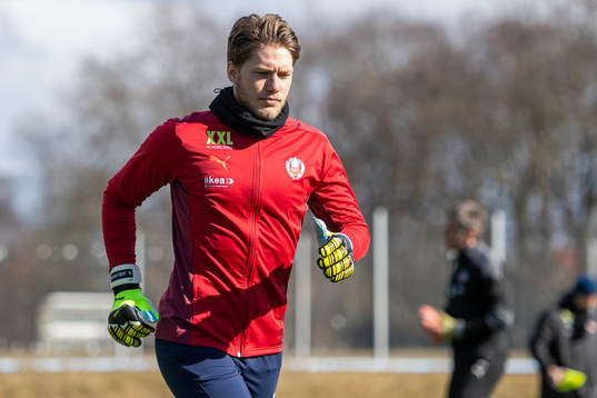 Helsingborgs målvakt Kalle Joelsson