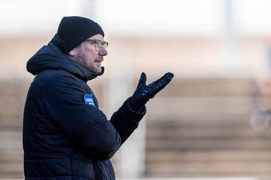 Halmstads tränare Magnus Haglund
