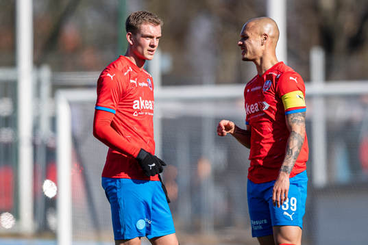 Helsingborgs Dennis Olsson och Anthony van