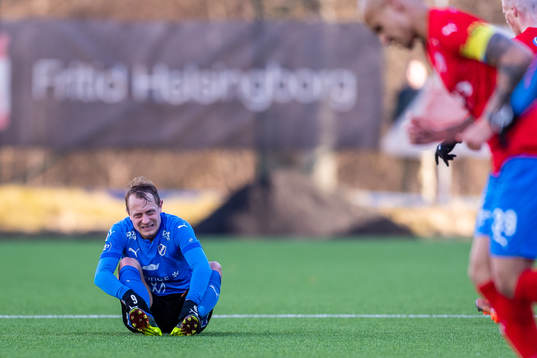 Halmstads Johan Gudmundsson har ont