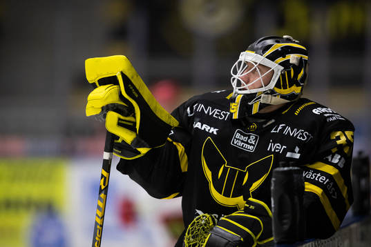 Västerås målvakt Emil Kruse