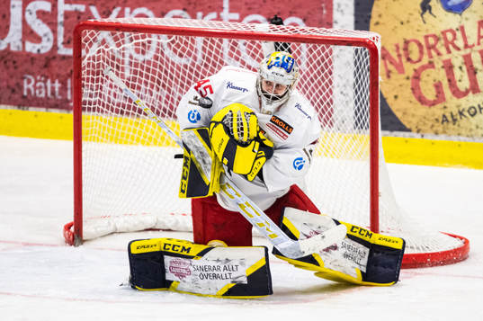 Almtunas målvakt Alexander Sahlin