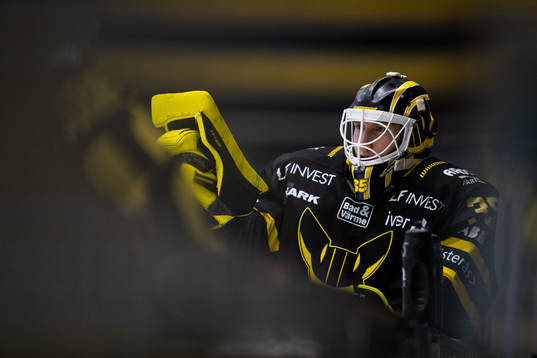 Västerås målvakt Emil Kruse