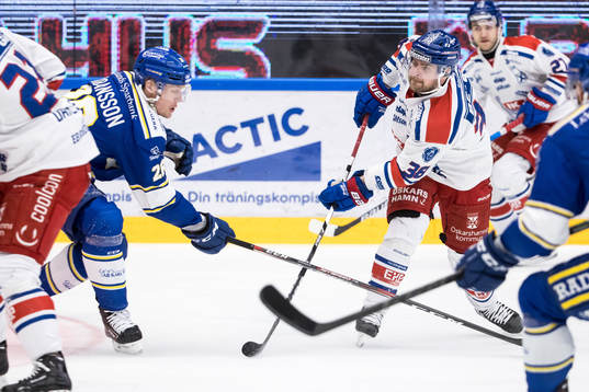 Leksands Mattias Göransson och Oskarshamns Nichlas Torp