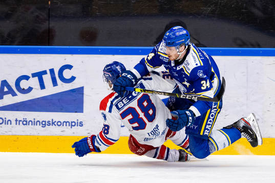 Leksands Peter Cehlarik och Oskarshamns Nichlas Torp
