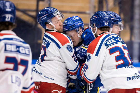 Oskarshamns Brian Cooper och Leksands Emil Heineman