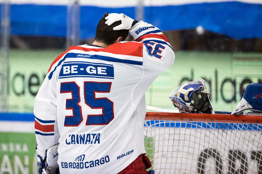 Oskarshamns målvakt Joe Cannata
