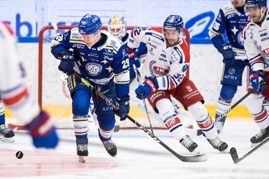Leksands Emil Heineman och Oskarshamns Markus Modigs