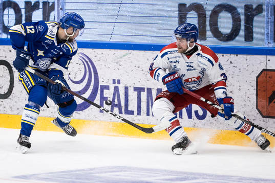 Leksands Fredrik Forsberg och Oskarshamns Nichlas Torp