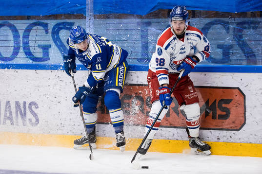 Leksands Martin Karlsson och Oskarshamns Oliver Larsen