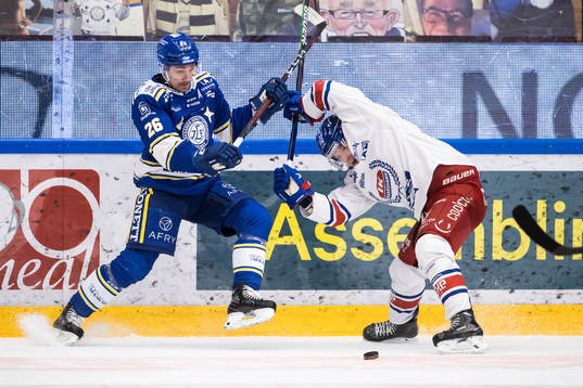 Leksands Patrik Norén och Oskarshamns Filiph Engsund